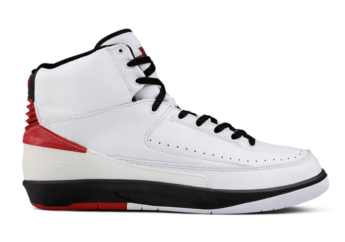 jordan 2 white black red