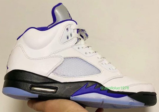 First Look At The Air Jordan 5 “Concord”