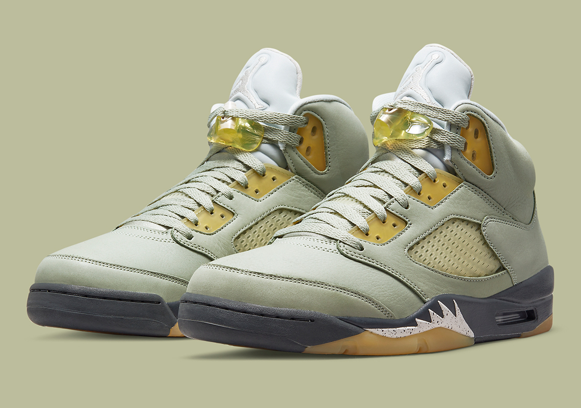 jordan 5 light green