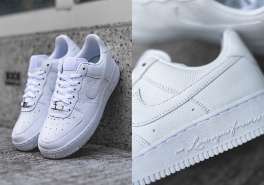 Best Look Yet At Drake's NOCTA x Nike Air Force 1 Low "Certified Lover Boy"