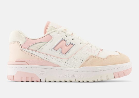 New Balance 550 Arrives Soon In White And Pink