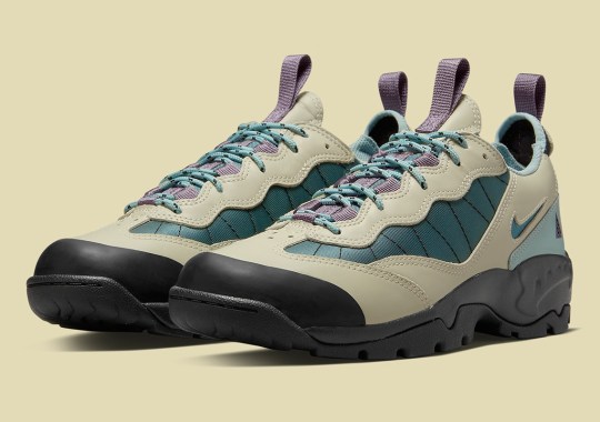 Clay Green And Mauve Tones Appear On The Nike ACG Air Mada