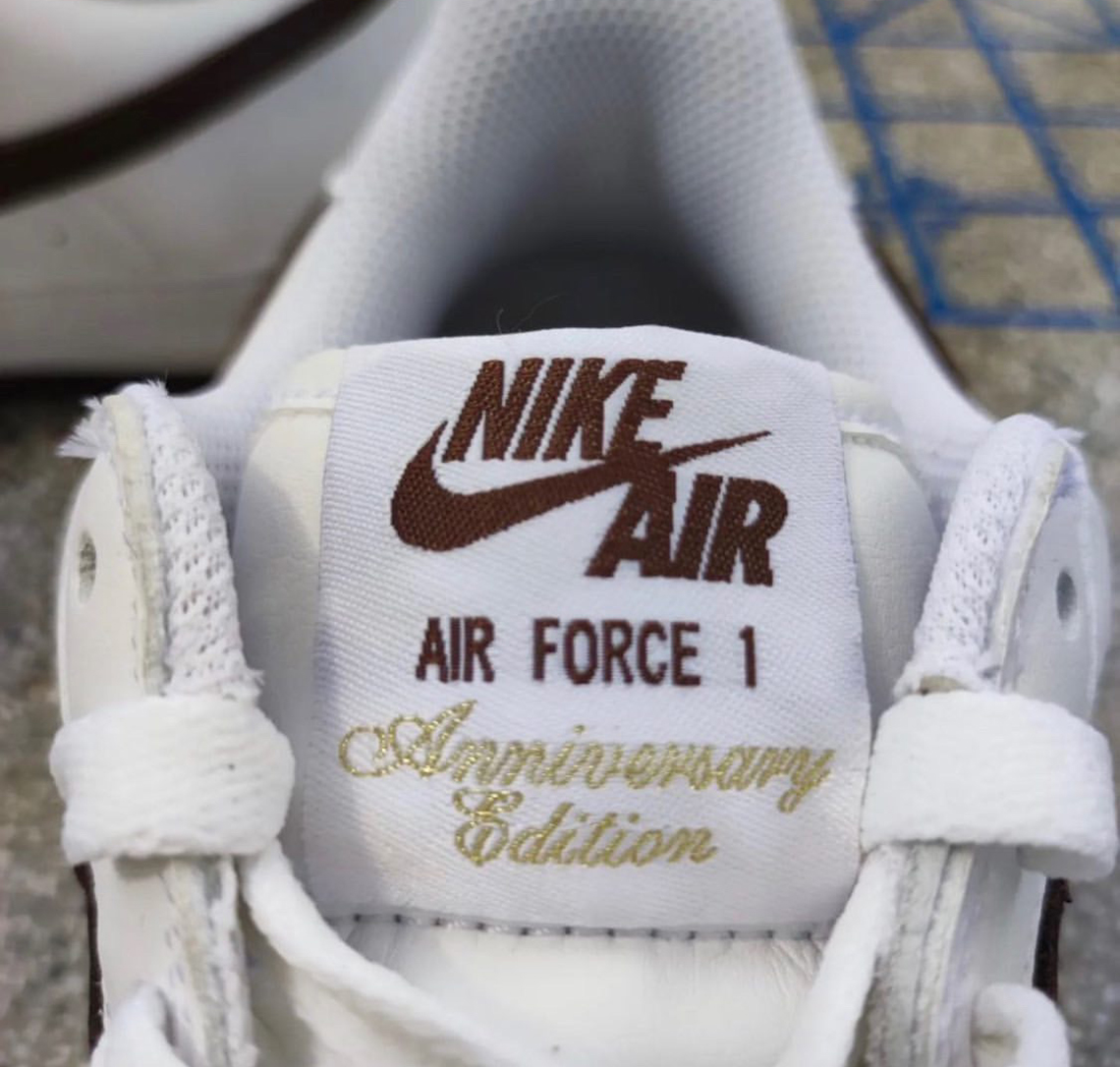 Nike Air Force 1 07 Low 40TH Off White Light Grey JF1983 - GmarShops - nike  pg 3 mamba mentality first look - 561