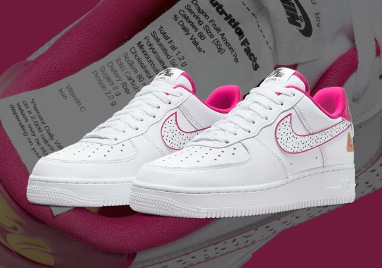 Nike Air Force 1 Low “Dragonfruit” Details The Fruit’s Nutrition Facts
