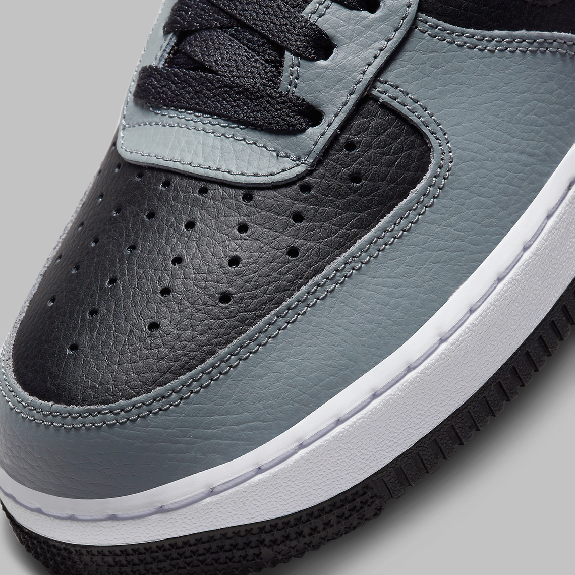 Nike Air Force 1 Low Grey Black Dv3501 001 Release Date 1