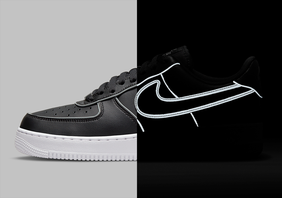 Nike Air Force 1 LV8 Grade School Lifestyle Shoes Black White