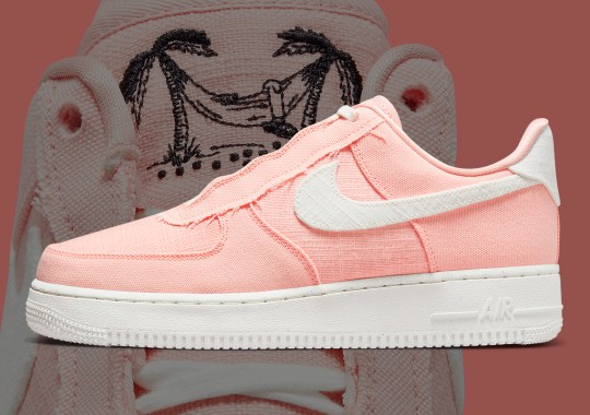 Nike’s Sun Club Air Force 1s Appear In Refreshing Light Pink