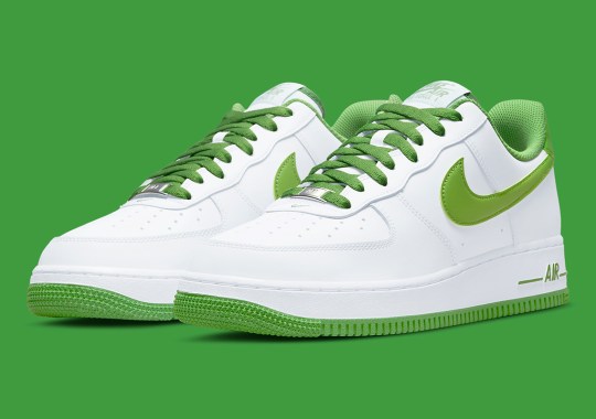 The Nike Air Force 1 Low Goes Kermit Green