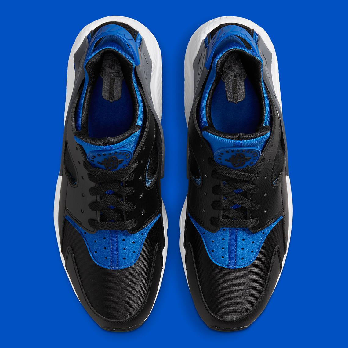 Nike Huarache "Black/Royal" DV6493-001 SneakerNews.com