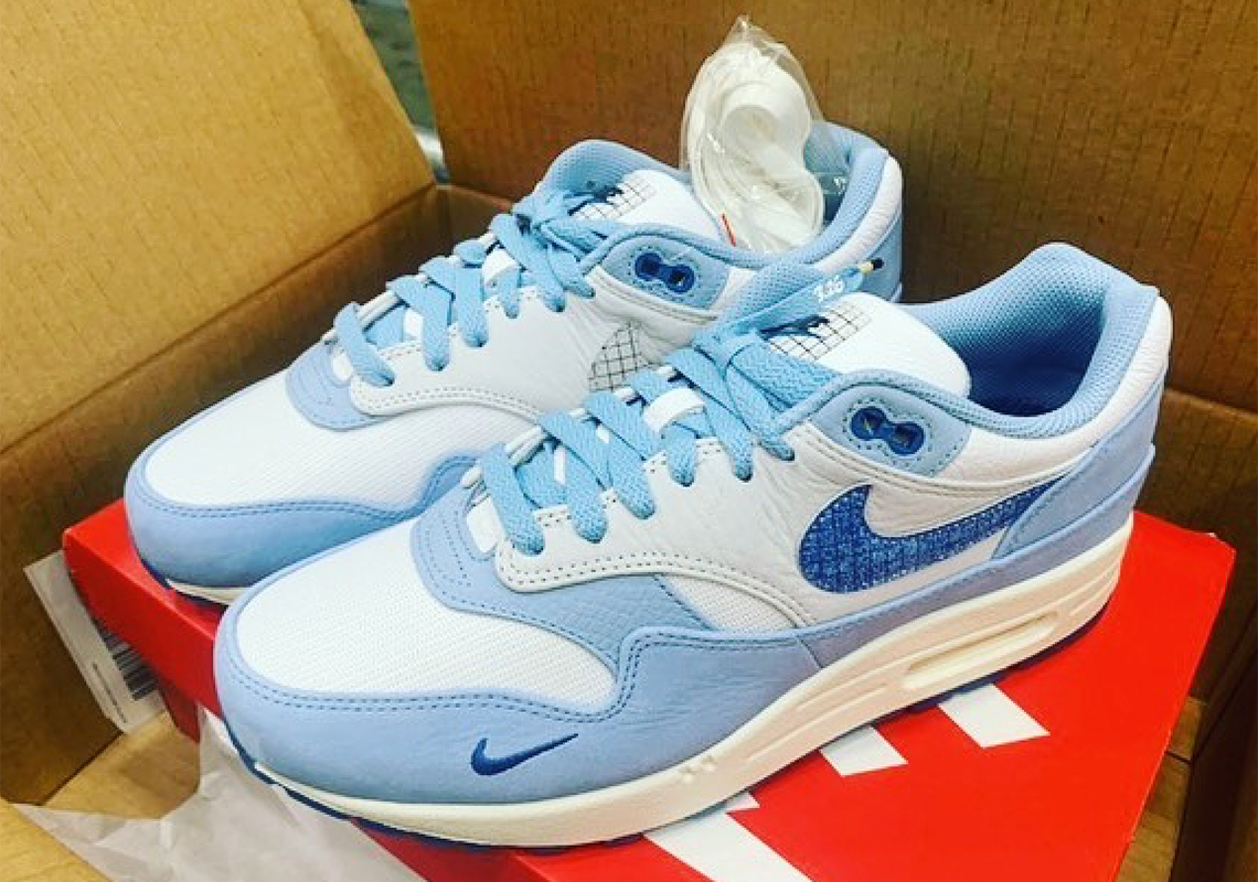 nike air max 1 dames blue