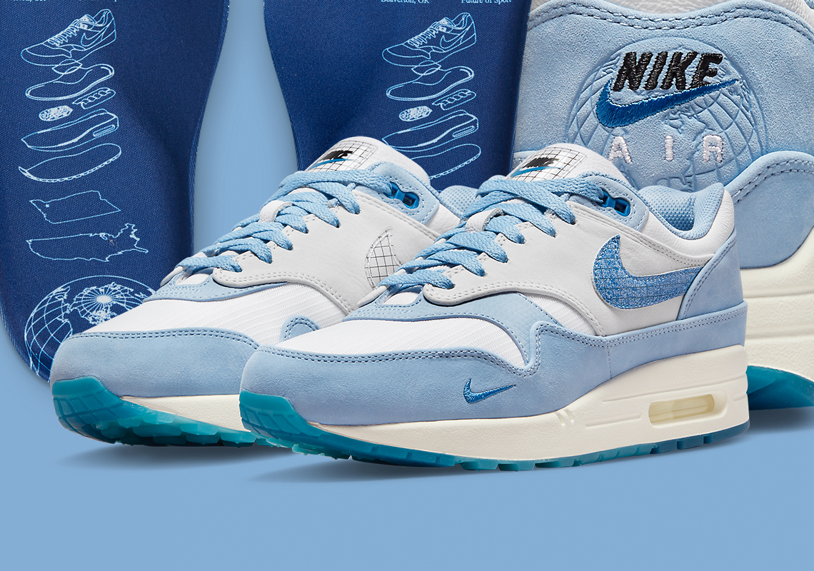 Official Images Of The Nike Air Max 1 "Blueprint" For Air Max Day 2022