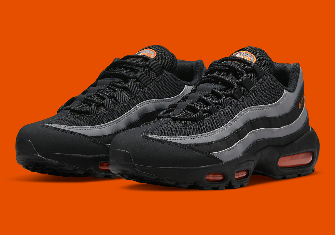 airmax 95 black orange