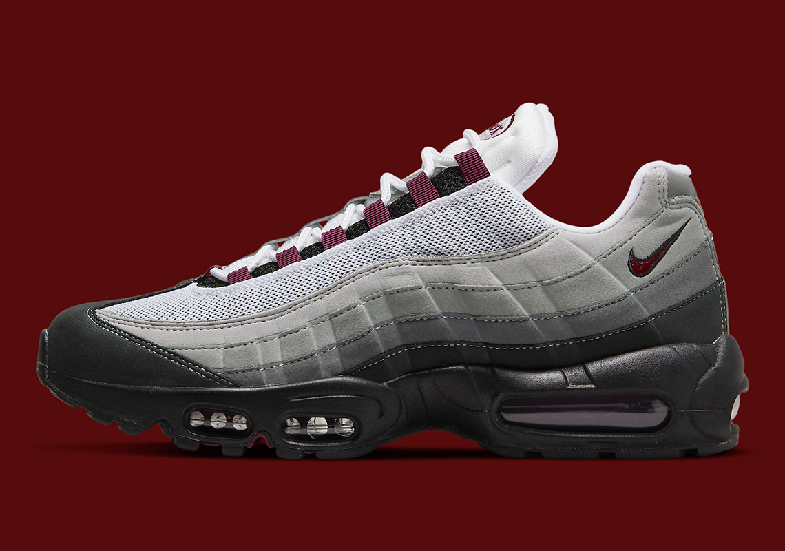 maroon and grey air max