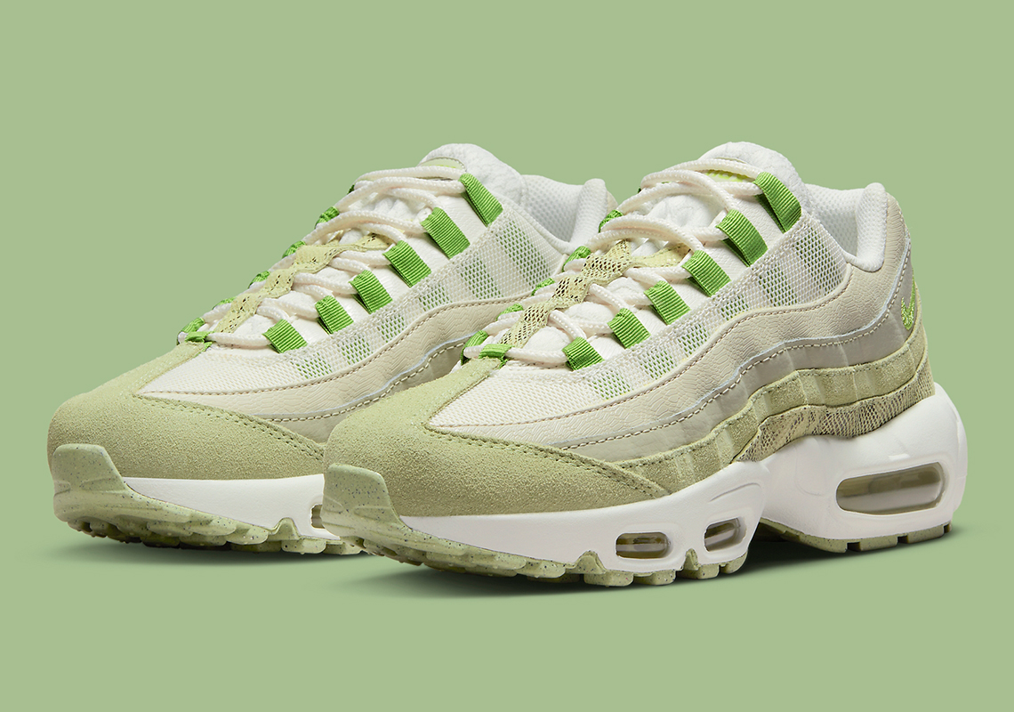 Womens nike air max hotsell 95 green