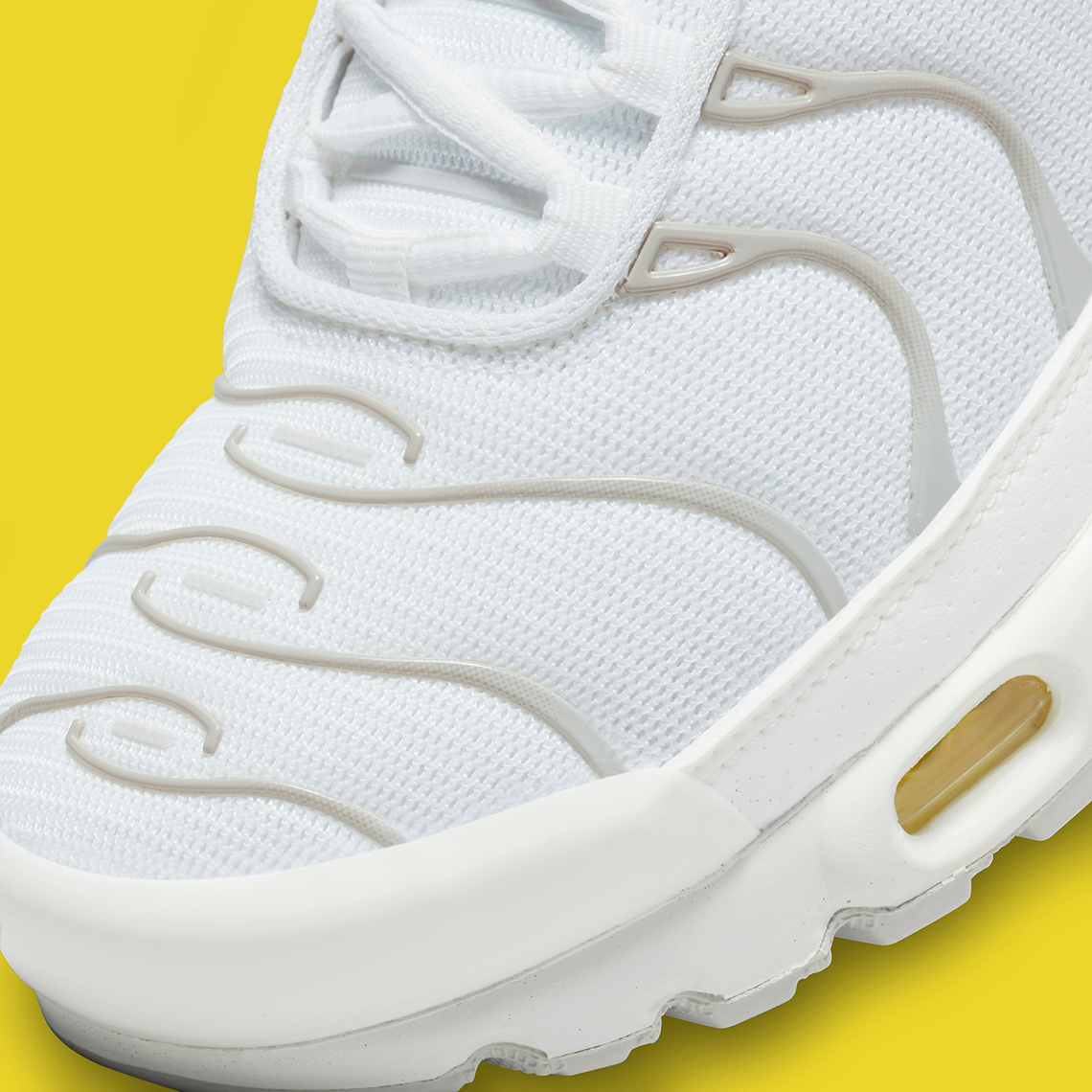 nike air max plus white silver yellow dv6987 100 5