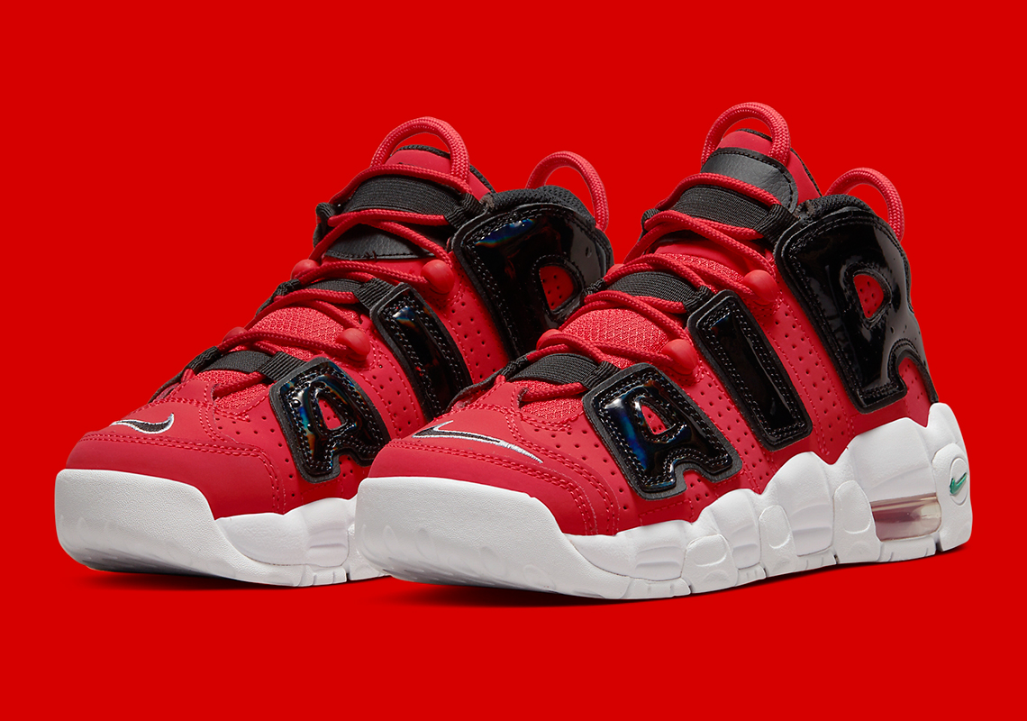 Now Available: Nike Air More Uptempo Tri-Color •