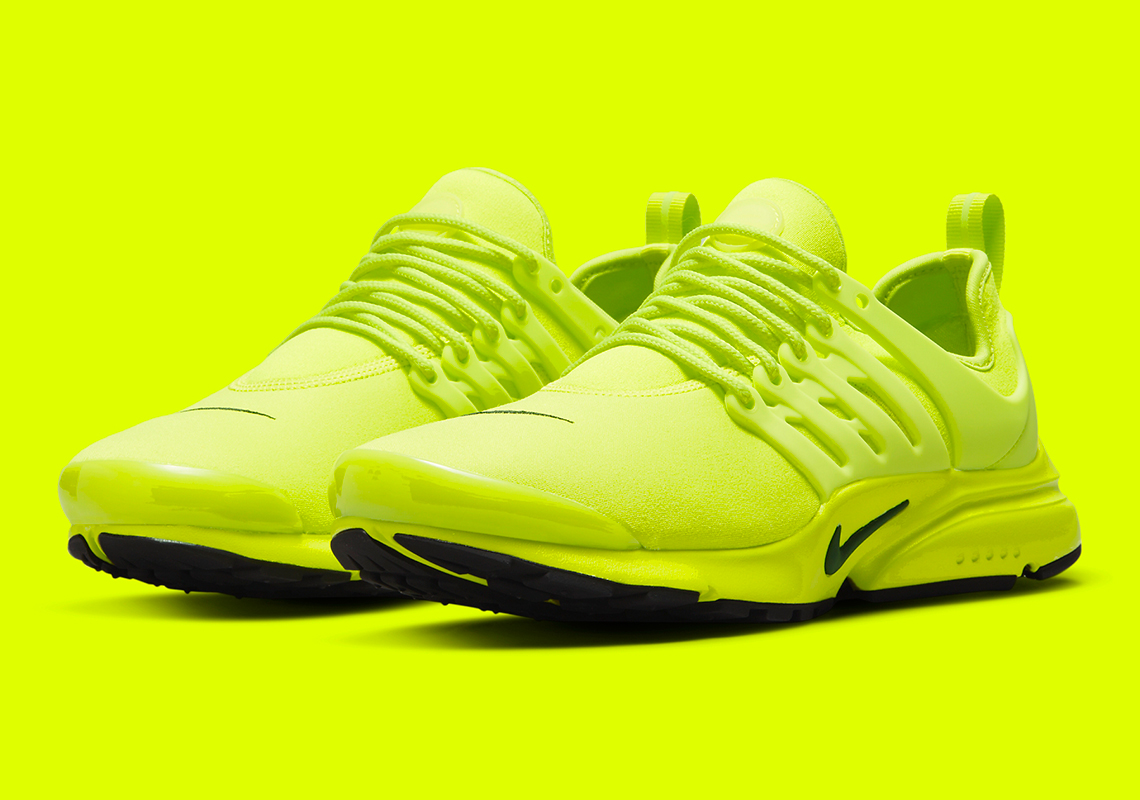 Nike Air Presto Covered In Tennis Ball Neons