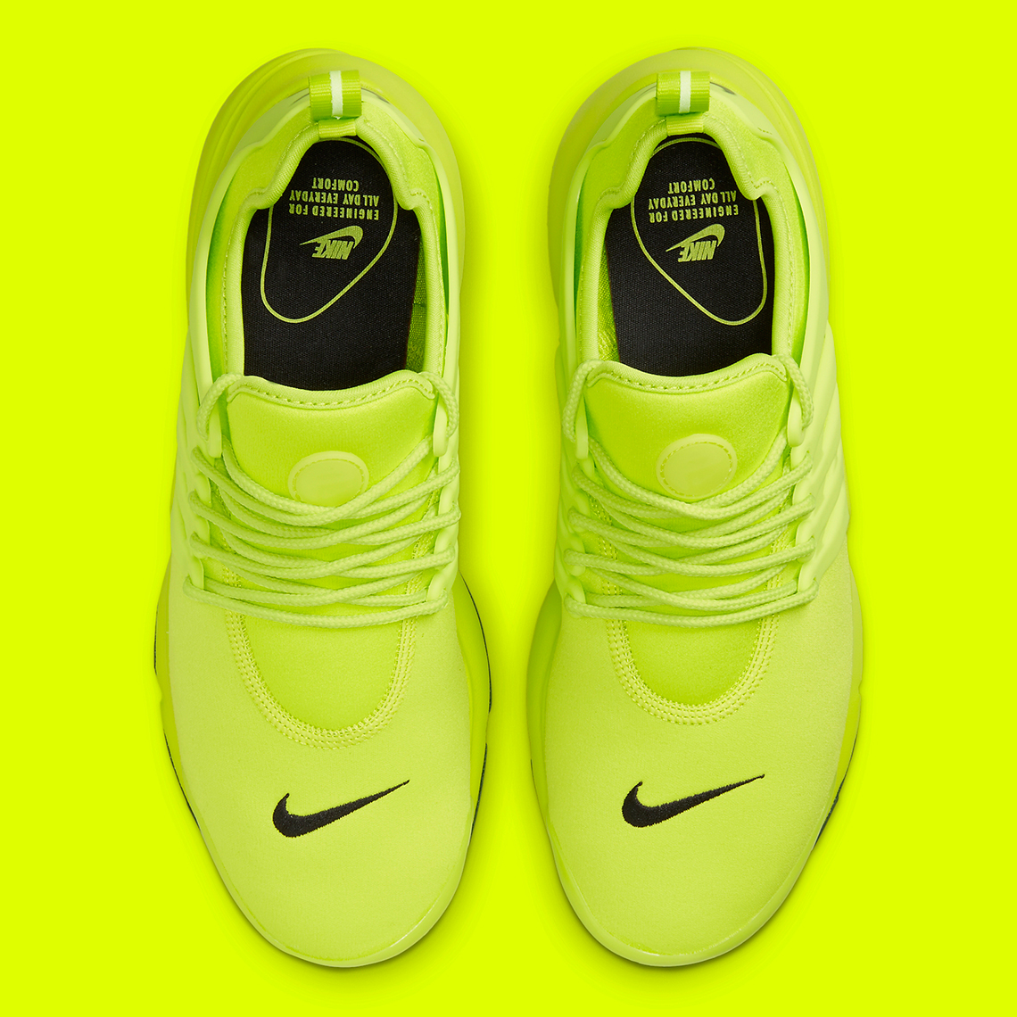 Neon yellow nike sales presto