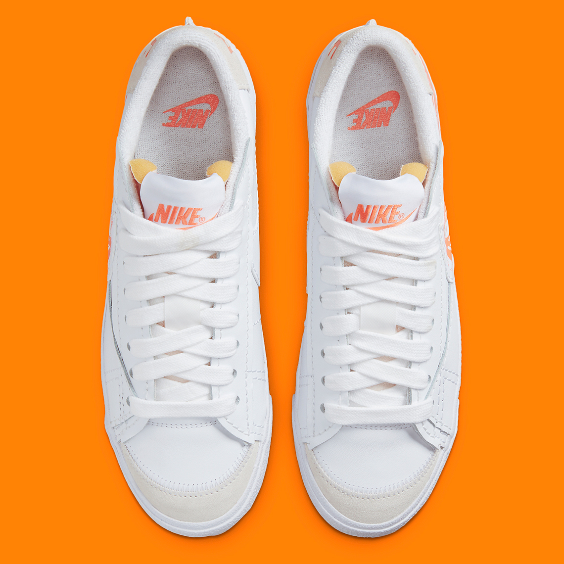 Nike Blazer Low Jumbo Scribble Swoosh DX2648-100 | SneakerNews.com
