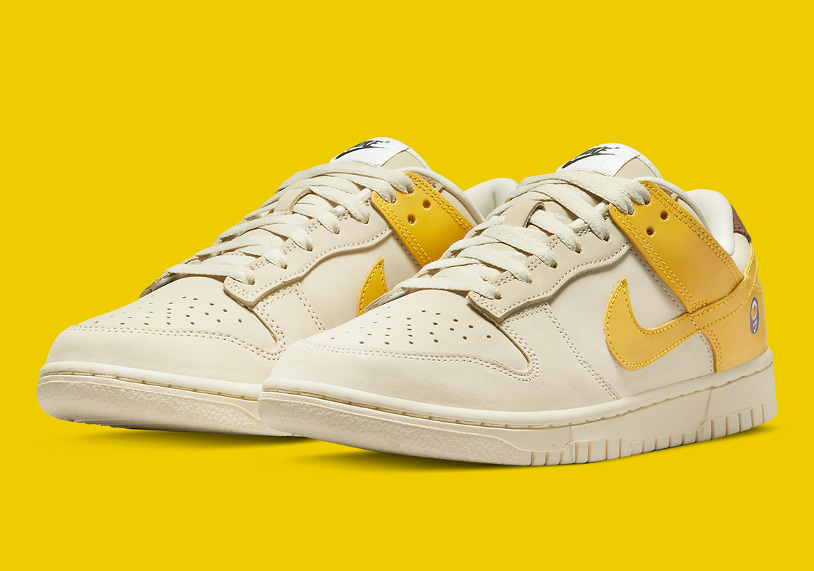 Official Images Of The Nike Dunk Low "Banana"