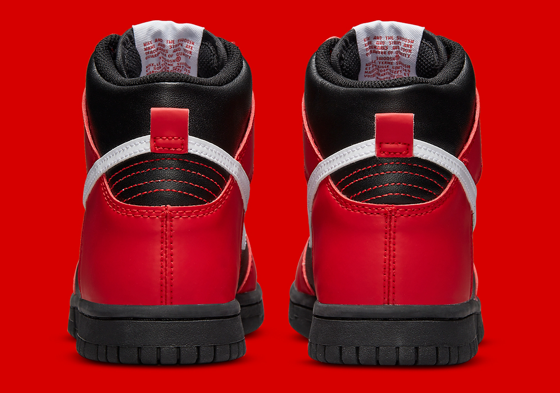 Nike Dunk High Sg Red Black Deadpool Db2179 003 1