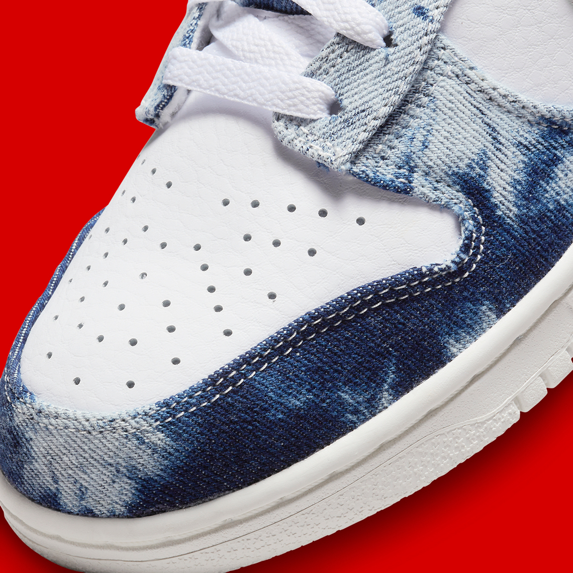 Nike Dunk Low Washed Denim Review& On foot 