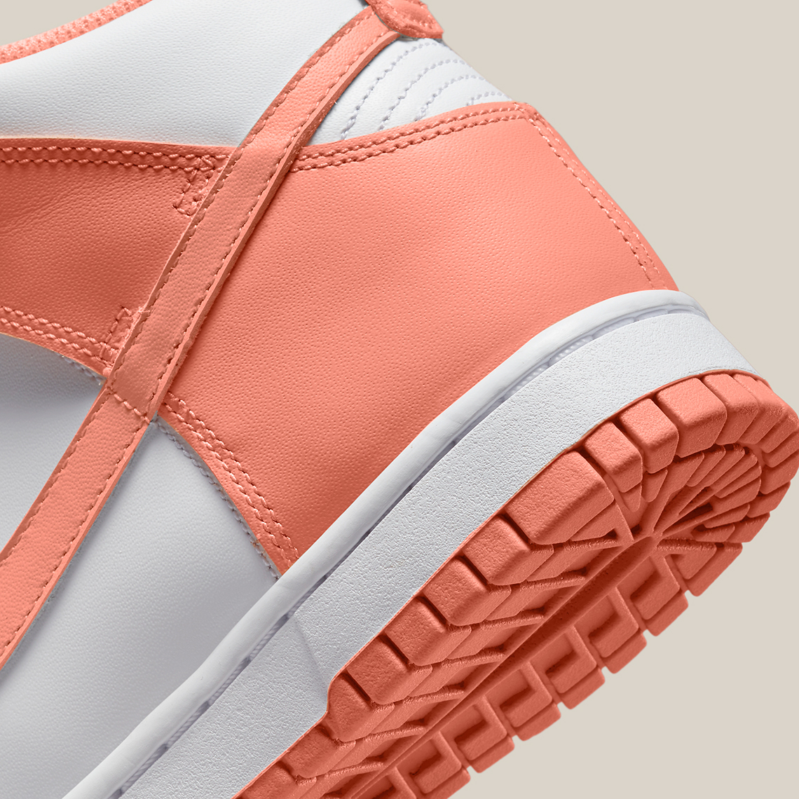 Nike Dunk High Womens Salmon Grey Dd1869 600 Release Date 5