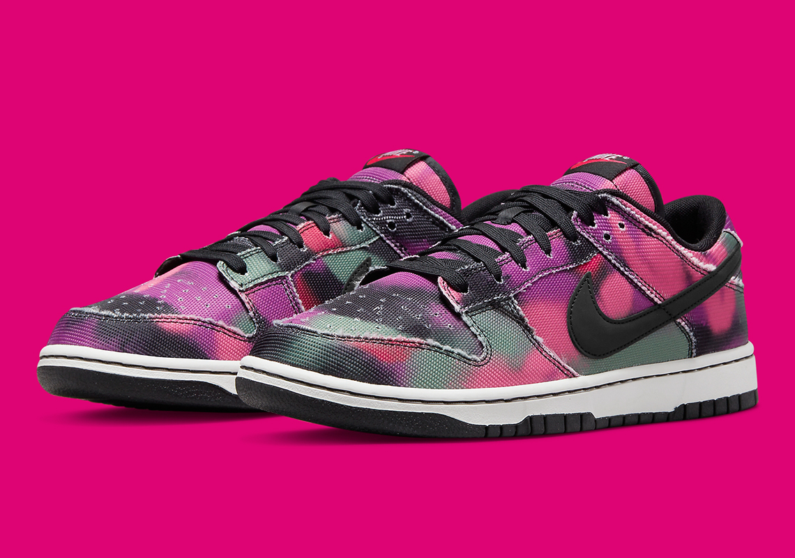 The Nike Dunk Low Appears With Graffiti-Inspired Details