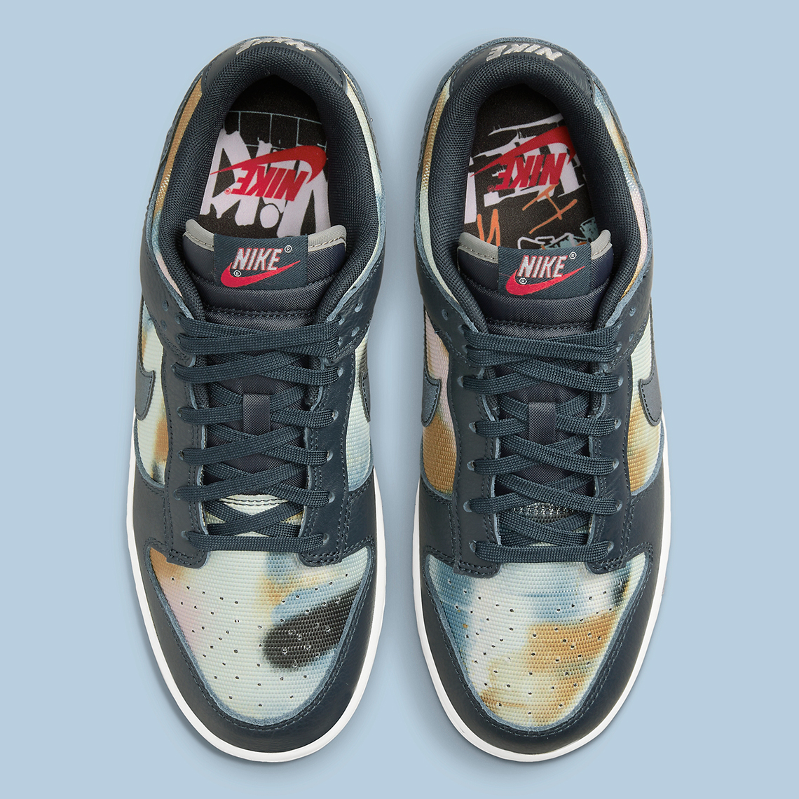 nike dunk low graffiti navy DM0108 400 4