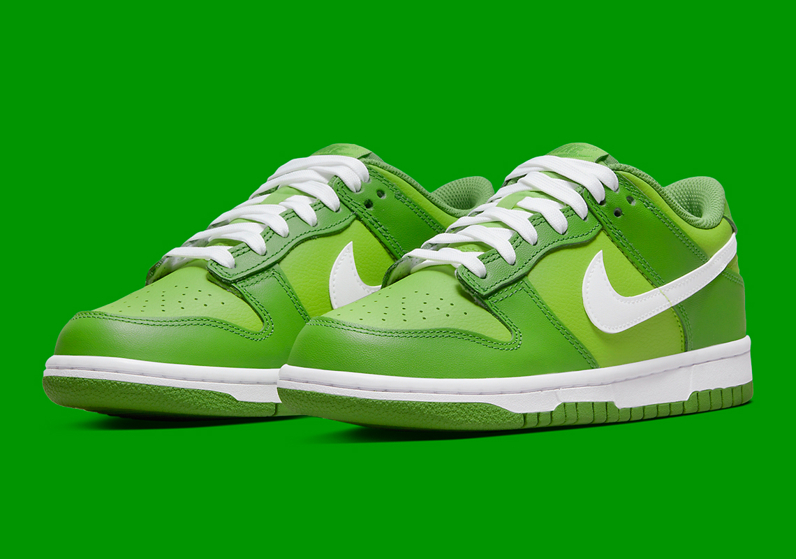 Nike Dunk Low Green White DJ6188-300 Release Info | SneakerNews.com