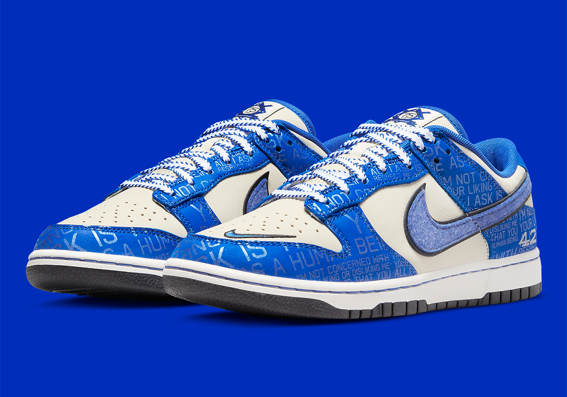 Nike Dunk Low GS Jackie Robinson DV2203-400 2022 | SneakerNews.com