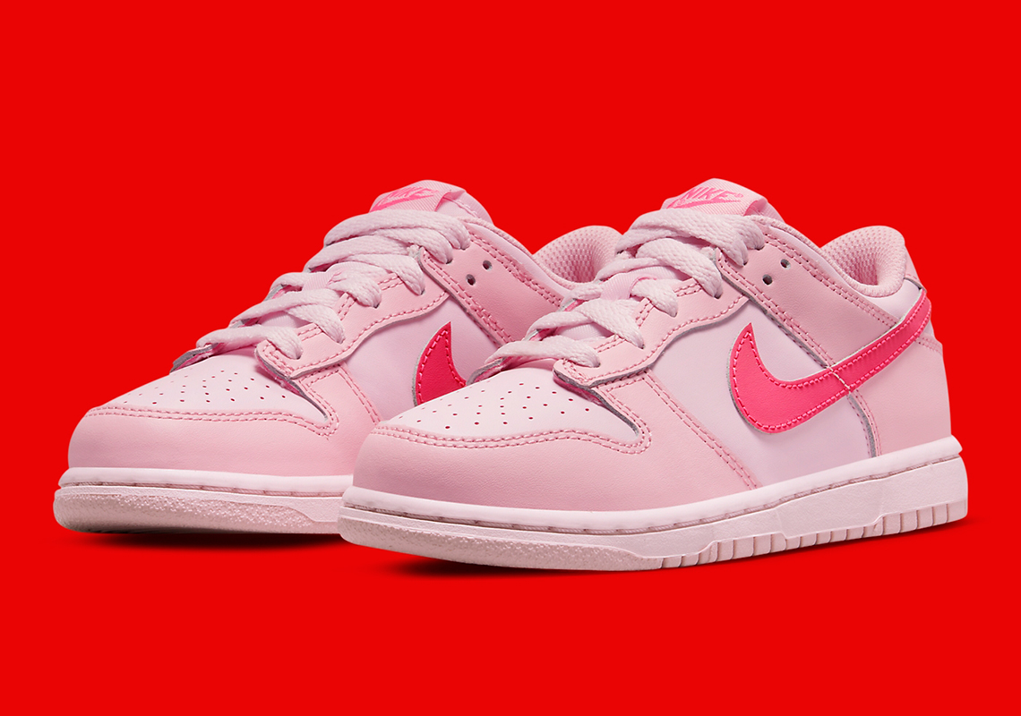 nike dunk low pink red dh9756 600 release date 5