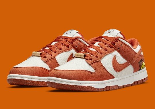Henna Tumbled Leathers Appear On The Nike Dunk Low “Sun Club”