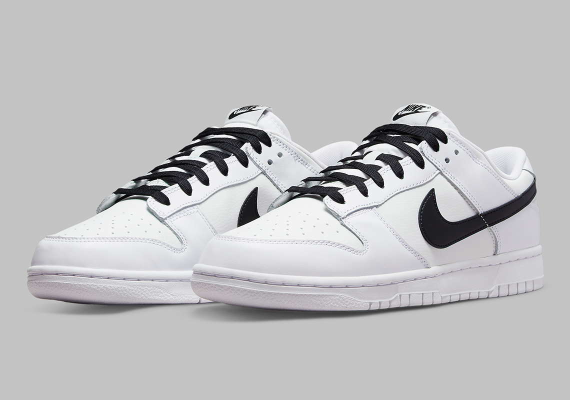 Official Images Of The Nike Dunk Low "Reverse Panda"