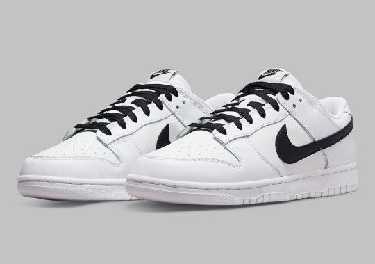 Official Images Of The Nike Dunk Low “Reverse Panda”