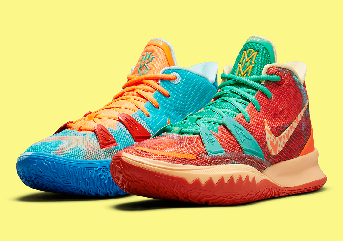 Nike Kyrie 7 "Fire And Ice" Sneaker Room | SneakerNews.com