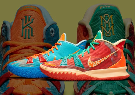 Sneaker Room’s Nike Kyrie 7 “Fire & Water” Appears Via Official Images