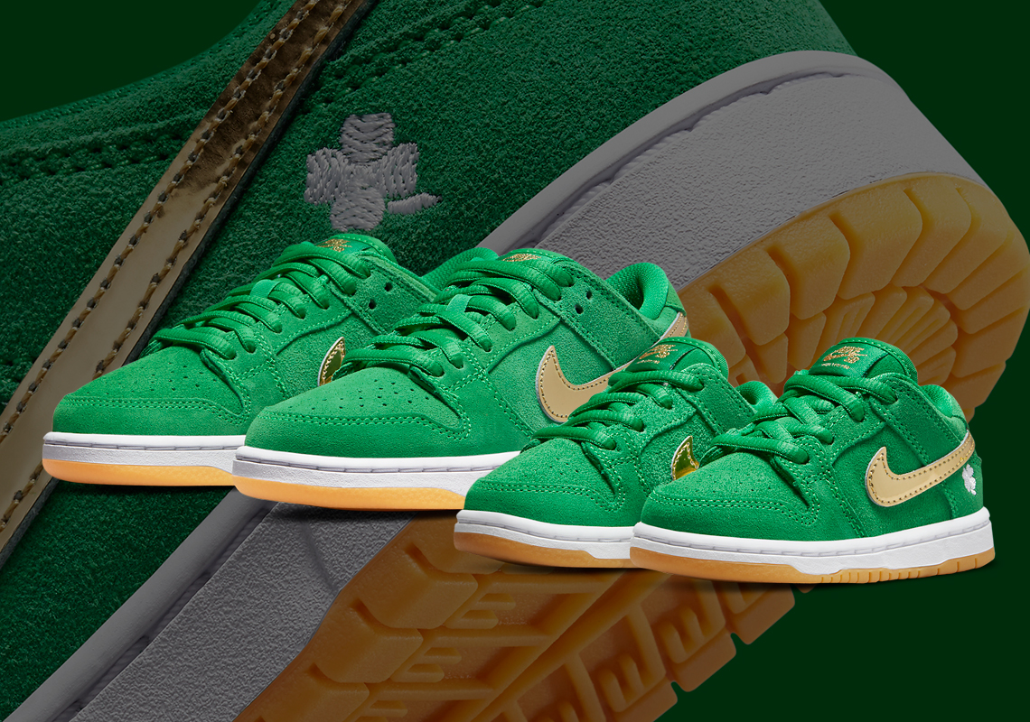 Nike SB Dunk Low St. Patrick&#039;s Day GS PS Release Info