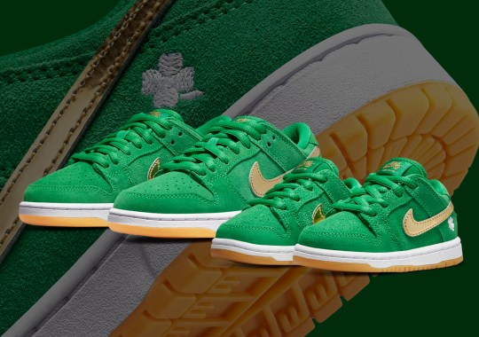 Even The Little Ones Can Feel The Luck Of The Nike SB Dunk Low “St. Patrick’s Day”