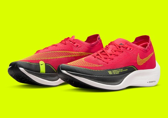 Nike Applies Red And Volt On The Nike ZoomX VaporFly NEXT% 2