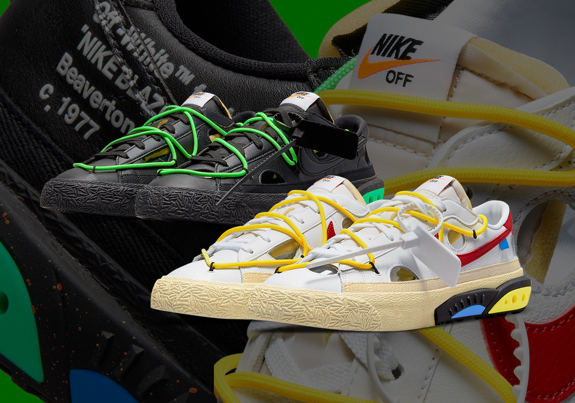 Off-White Nike Blazer white low blazers Low DH7863-100 DH7863-001 Release Date