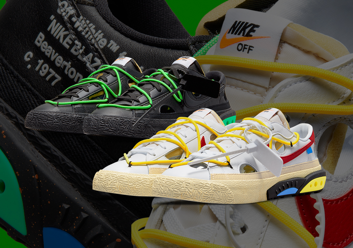 Off-White Nike Blazer Low DH7863-100 DH7863-001 Release Date