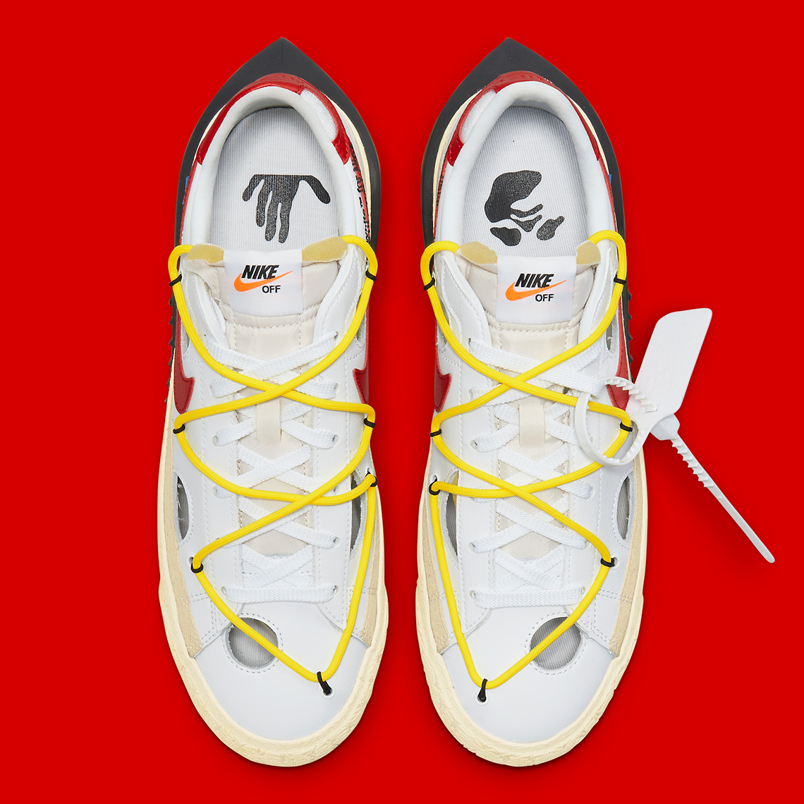 Off-White Nike Blazer Low DH7863-100 DH7863-001 Release Date 