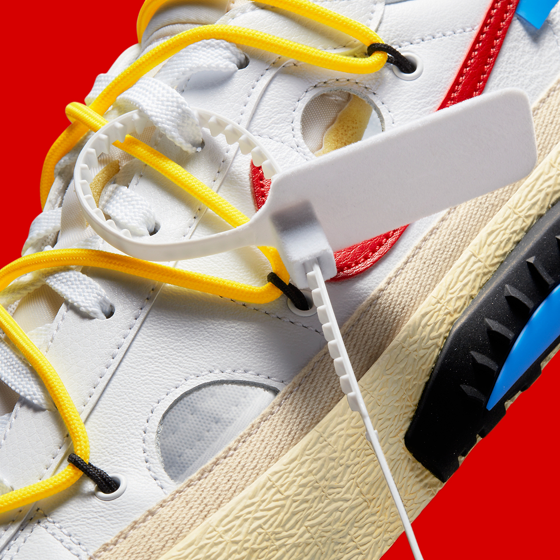 Blazer Low x Off-White ™ 'White and University Red' (DH7863-100) Release  Date. Nike SNKRS CA