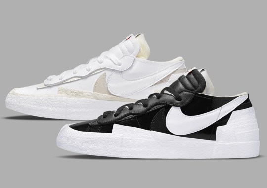 sacai Brings Out Their Nike Blazer Low Collab In Two Neutral-Dominant Colorways