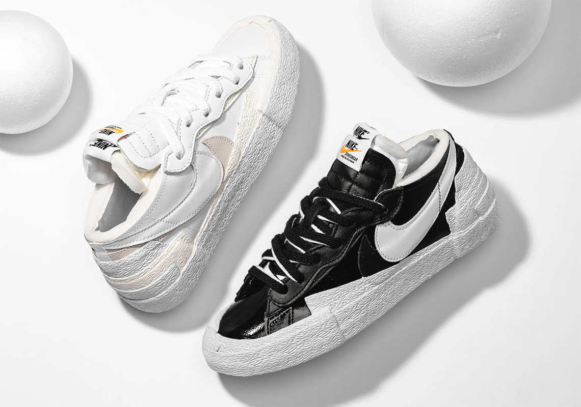 hostility trembling to withdraw sacai x Nike Blazer Low "White/Black Patent" Release | SneakerNews.com