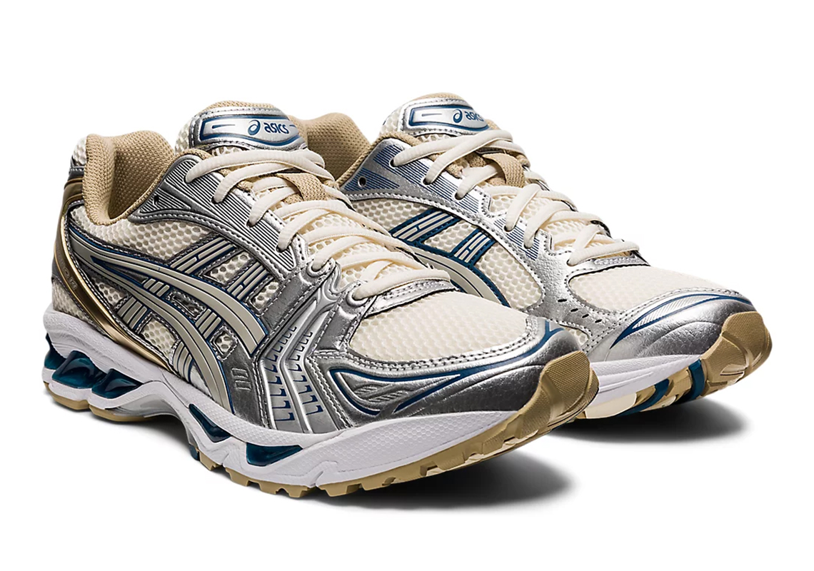 ASICS Casts The GEL-Kayano 14 In "Cream" And "Pure Silver"
