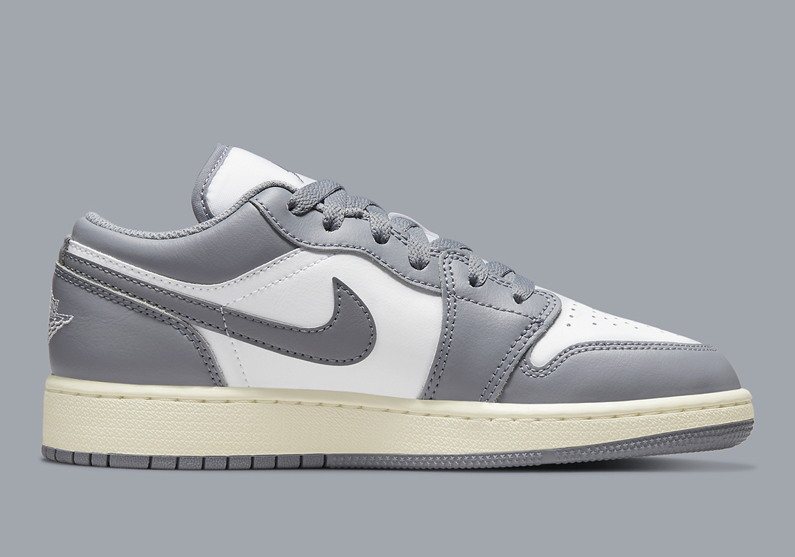 Air Jordan 1 Low Vintage Grey 553560-053 | SneakerNews.com