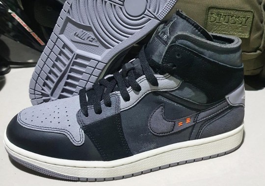 The Air Jordan 1 Mid “Inside Out” Is Also Releasing In An Alternate Black Colorway