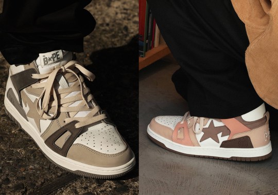 A BATHING APE Presents The BAPE STA 93 HI In New Spring Colors